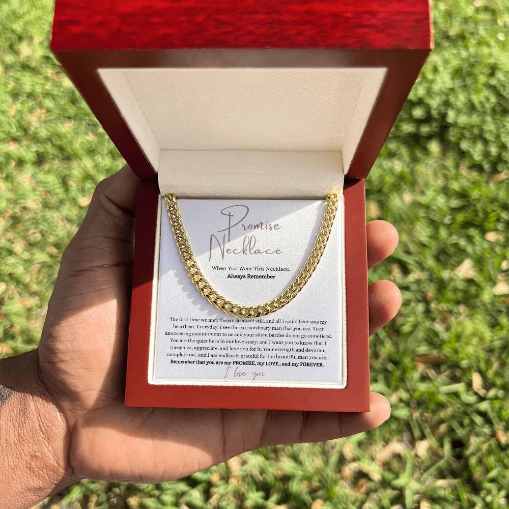 Promise Necklace - Gift For Him