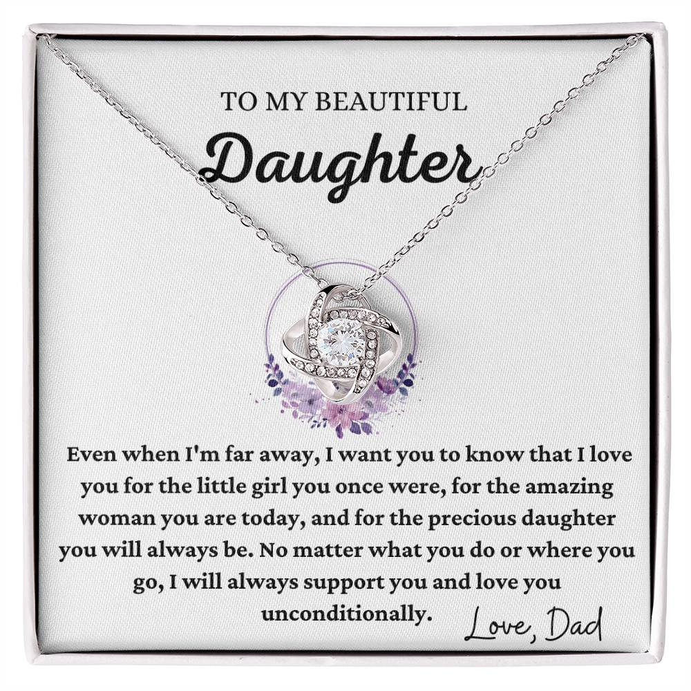 Gift to Daughter: Forever Bond Necklace