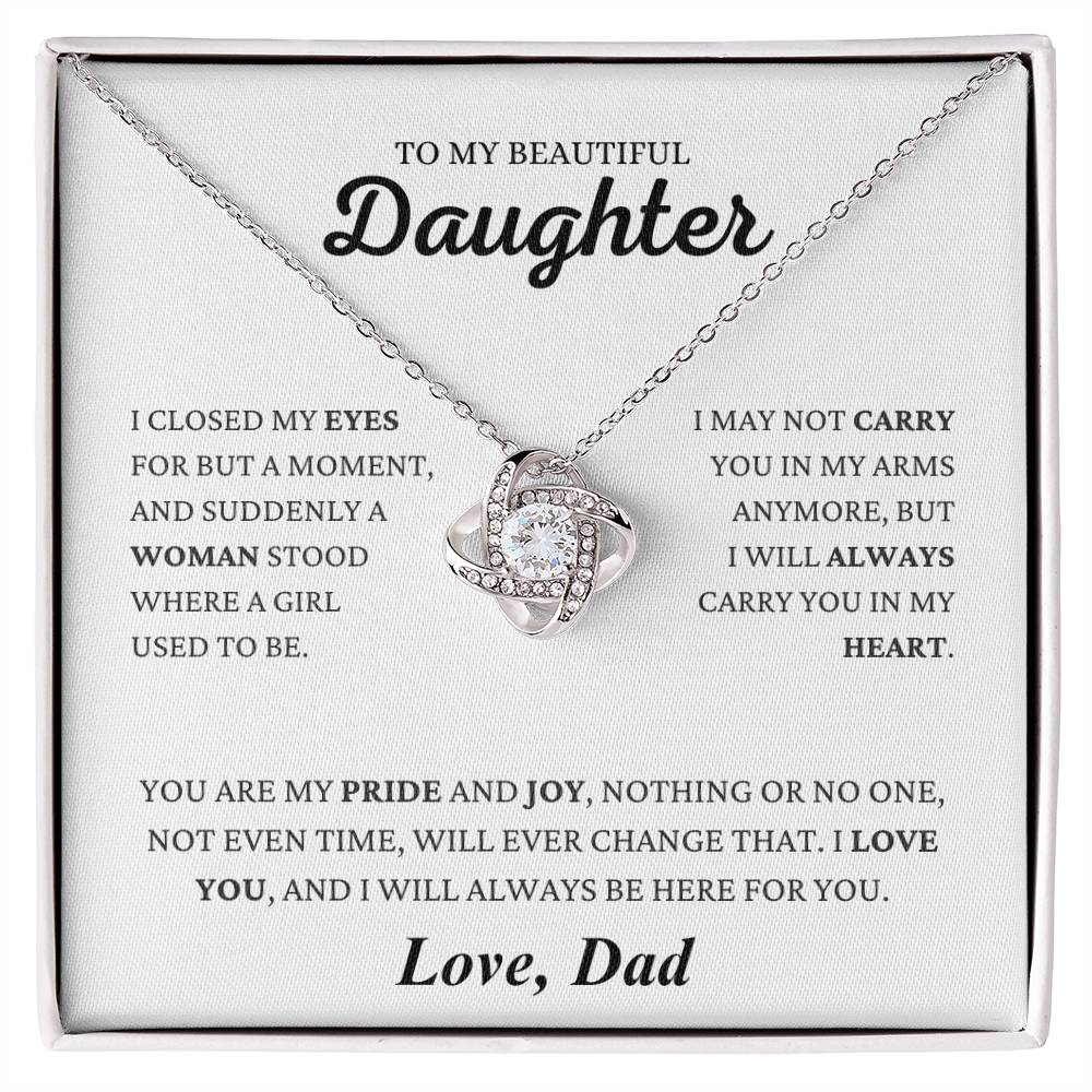 Daughter's Graduation Necklace Gift