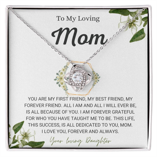 Mother's Day Gift: A Mother's Embrace Necklace
