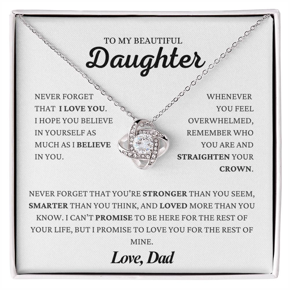 Gift to Daughter: Graduation Elegance Necklace