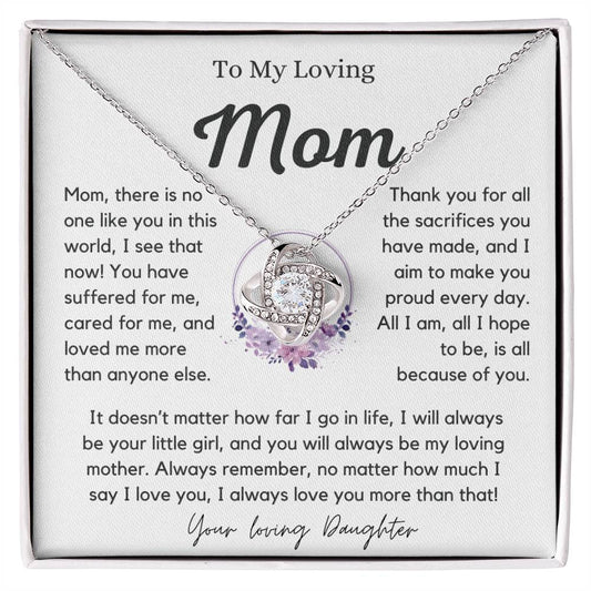 Mother's Day Gift: Eternal Love Necklace
