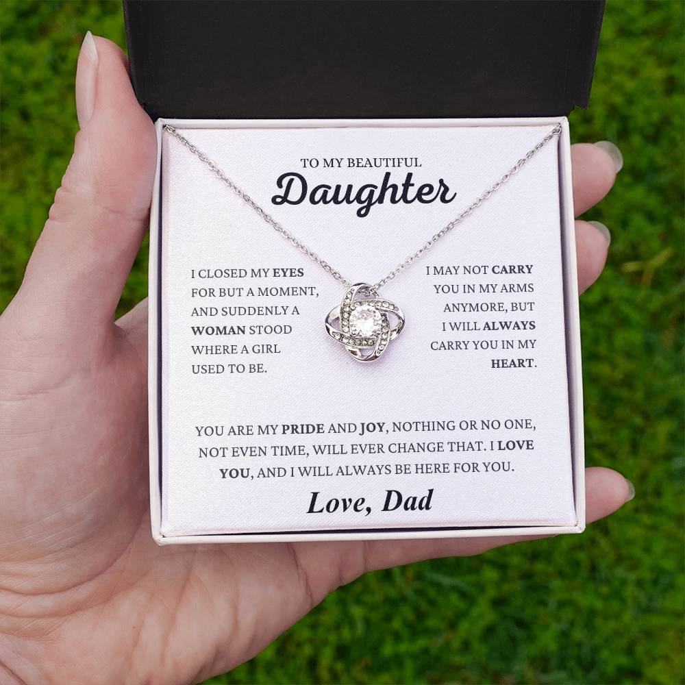 Daughter's Graduation Necklace Gift