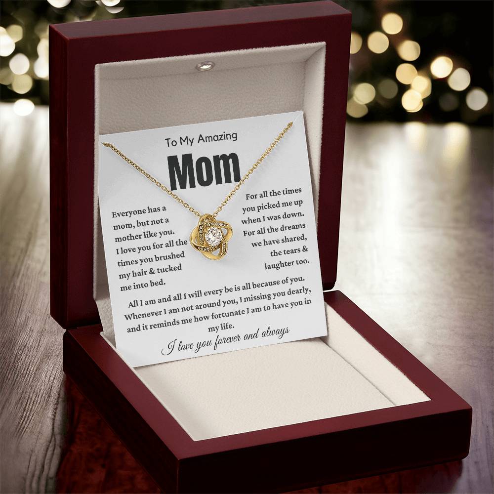 Mother's Day Gift - Personalized Necklace Gift For Mom