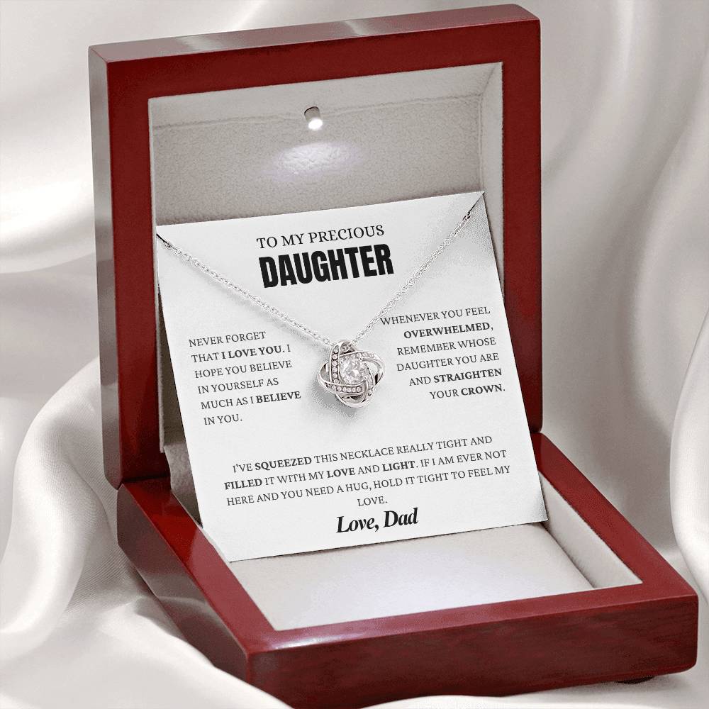 Gift to Daughter: Eternal Love Necklace