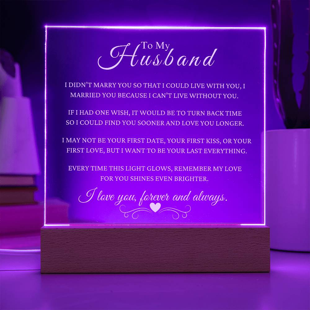 Heart Felt Gift To Husband