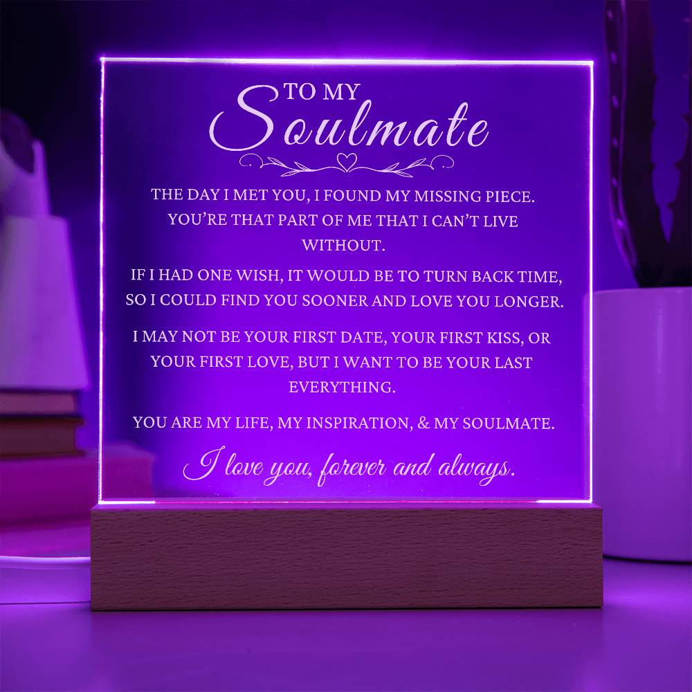 Heart Felt Gift To Soulmate