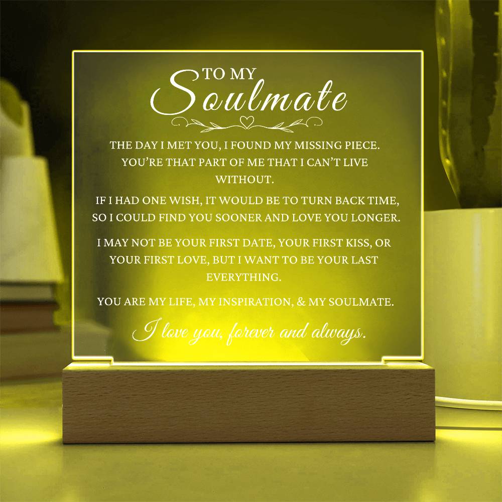 Heart Felt Gift To Soulmate