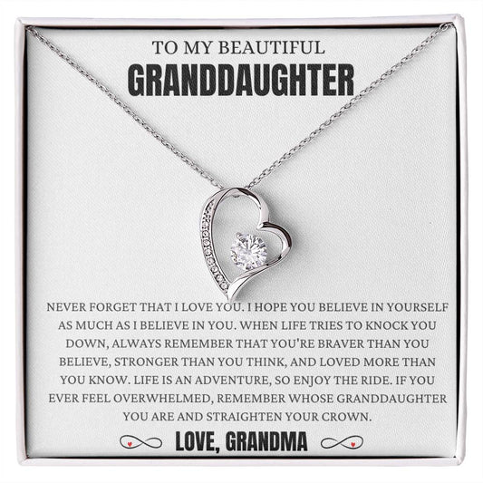 Gift To Granddaughter: Heart Necklace